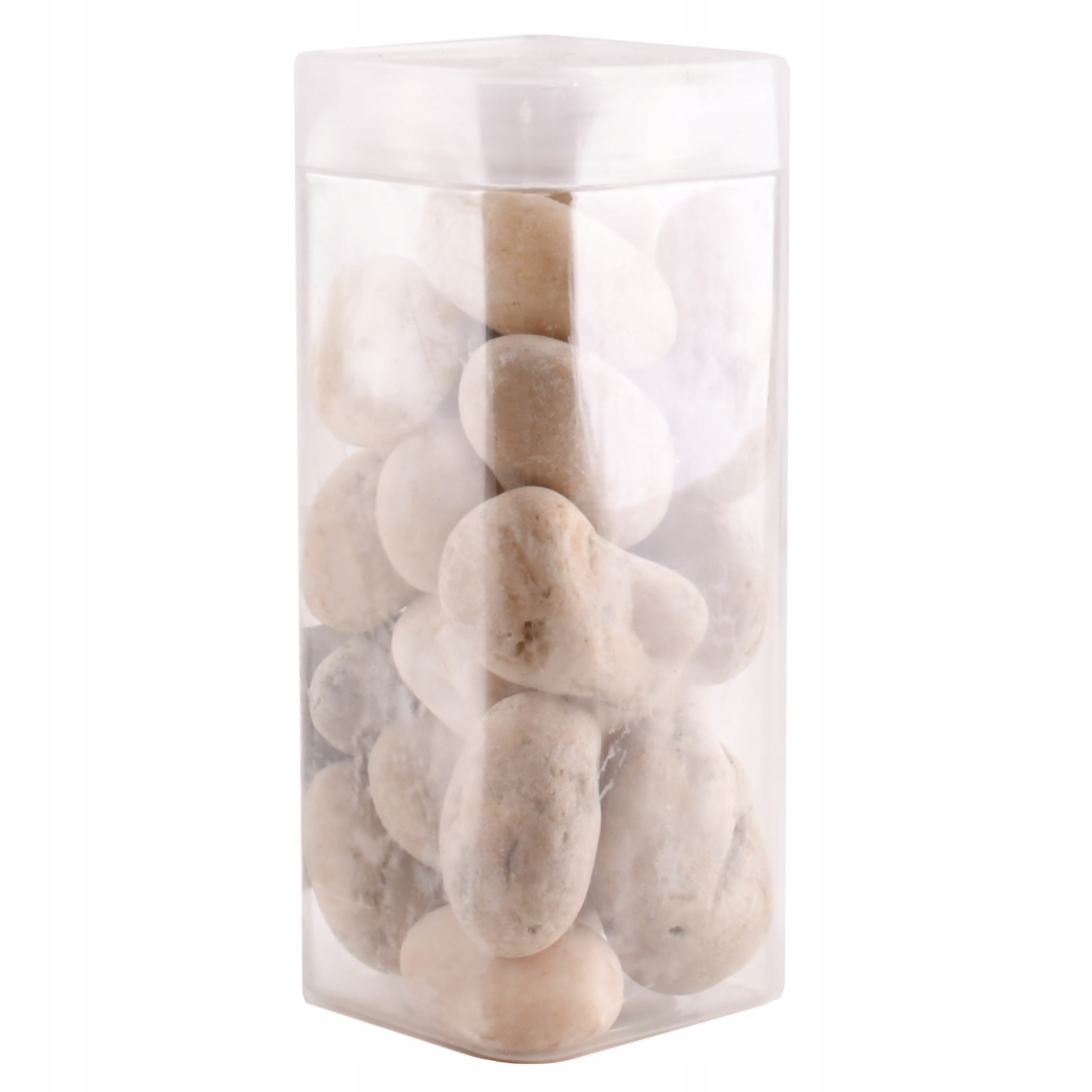 Kamienie dekoracyjne rzeczne NATURAL białe 2-4cm 900gr