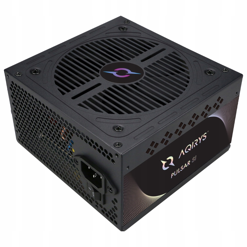 AQIRYS Zasilacz ATX / 80 Plus White Certified PULSAR SI 550W 3YW black – Niezawodne zasilanie dla Twojego komputera