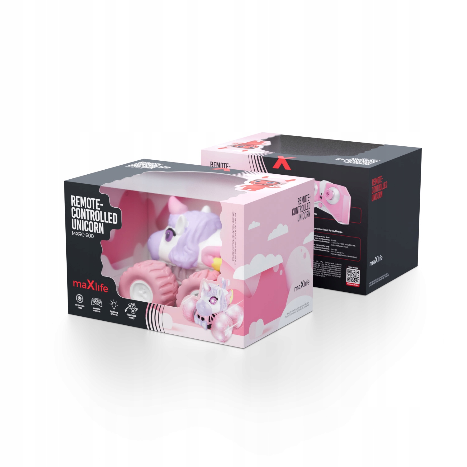 Maxlife samochód zdalnie sterowany MXRC-600 unicorn – Magia w Twoich rękach