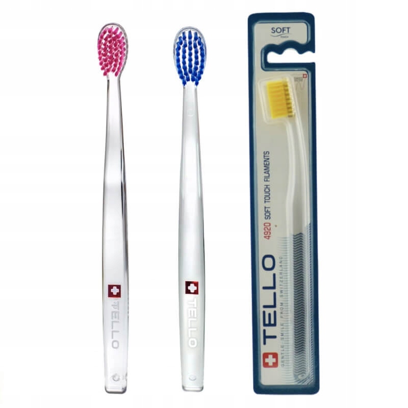 Szczoteczka do zębów Tello Soft 4920 – Delikatna pielęgnacja jamy ustnej
