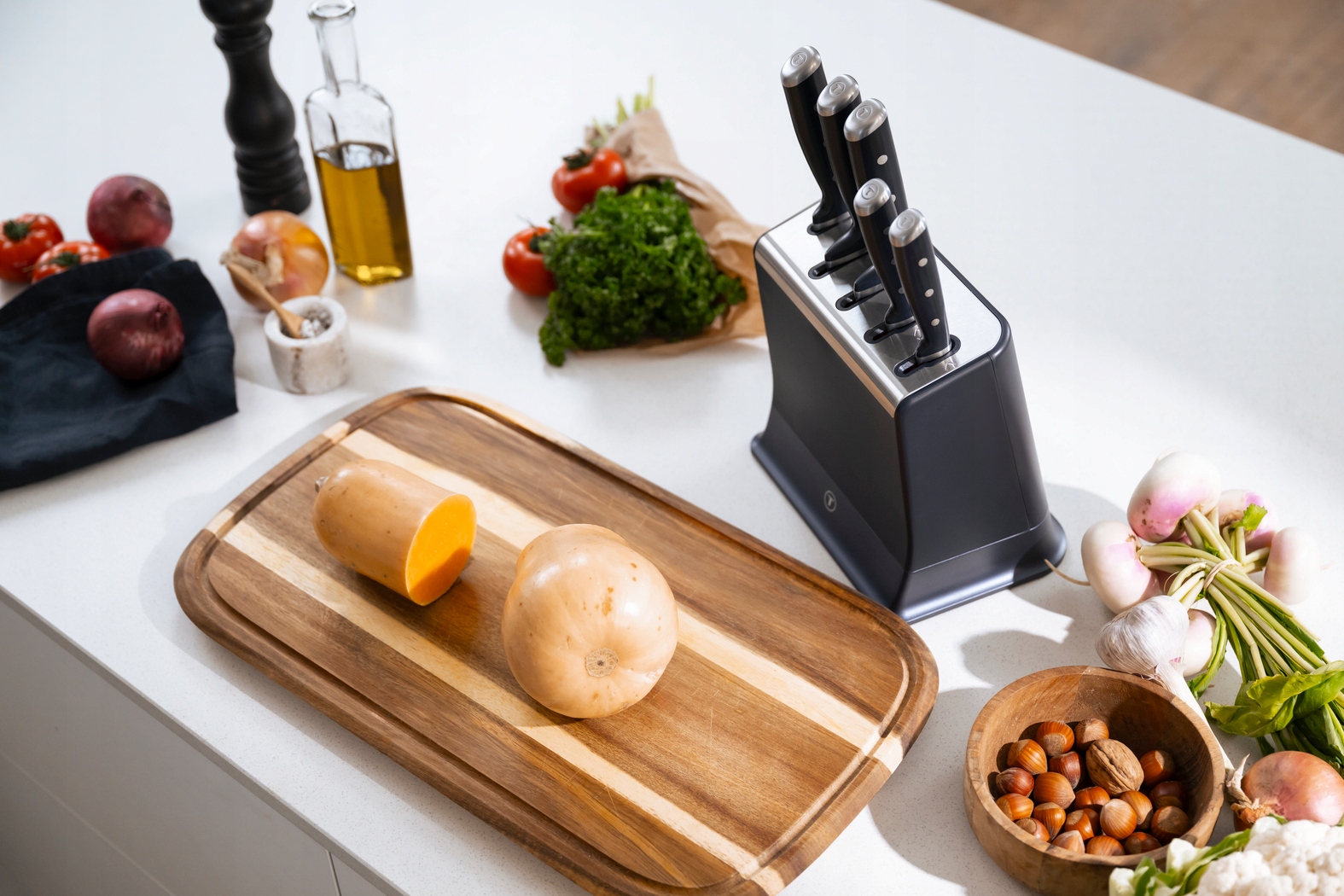 Funkcjonalny blok na noże – porządek i bezpieczeństwo w kuchni