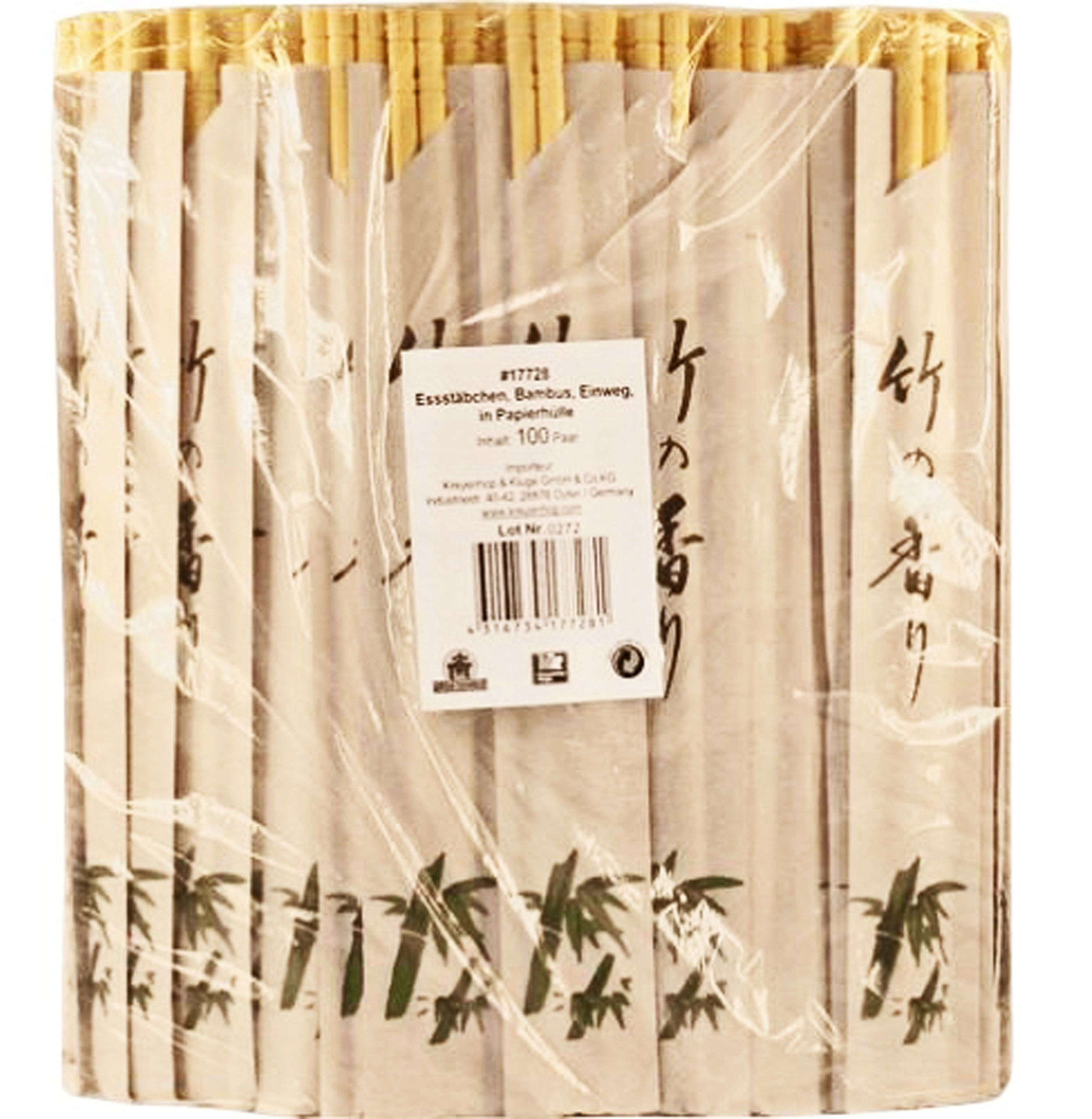 Pałeczki bambusowe Jade Temple – Idealne do sushi i kuchni azjatyckiej