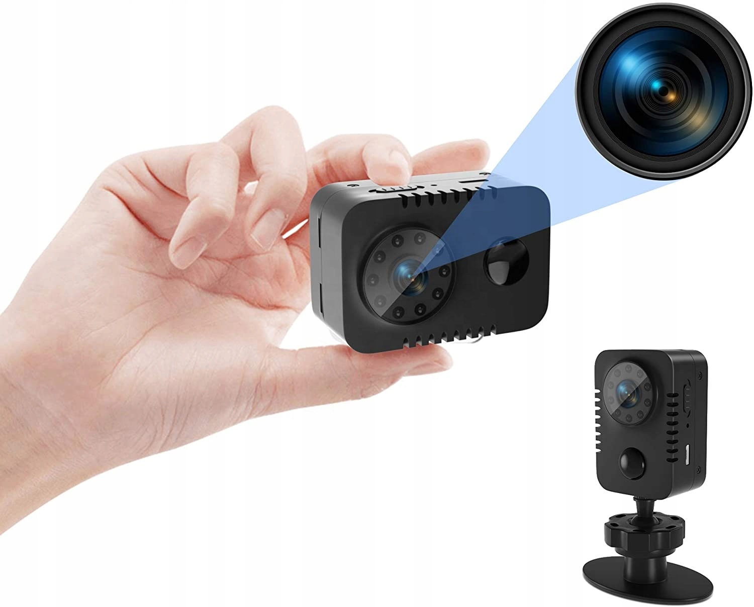 Kamera IP Spreest MINI KAMERA SZPIEGOWSKA FULL HD – Doskonałe rozwiązanie do monitoringu