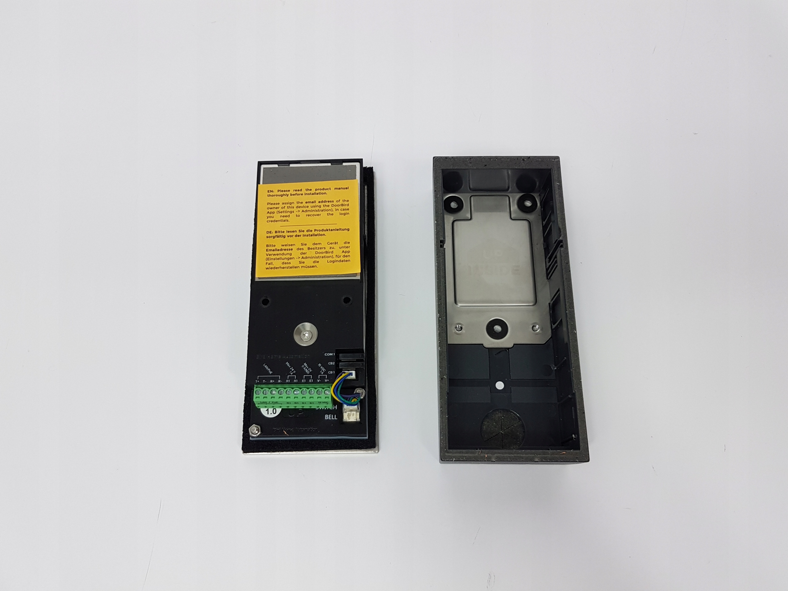 Wodoodporność i trwałość dzięki stalowej obudowie V2A