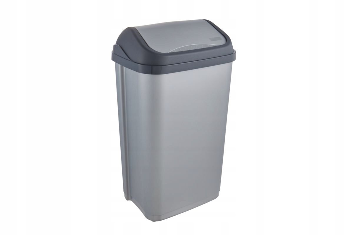 Kosz na śmieci z obrotową pokrywą 50L Swantje – Praktyczne rozwiązanie do każdego wnętrza