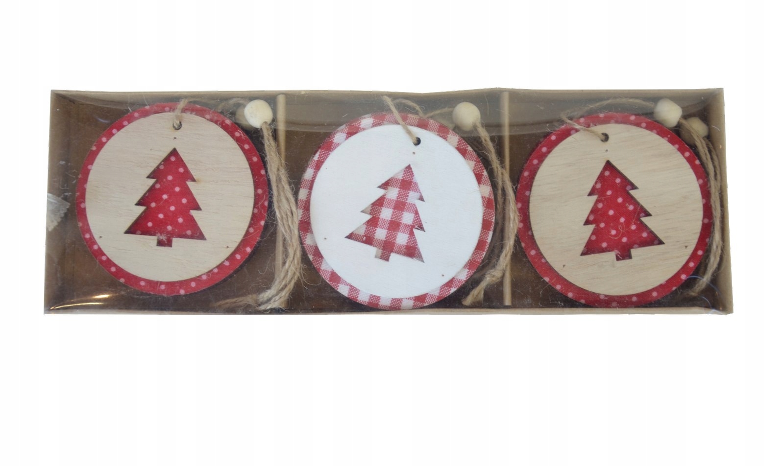 Klasyczny motyw choinki w świątecznym stylu