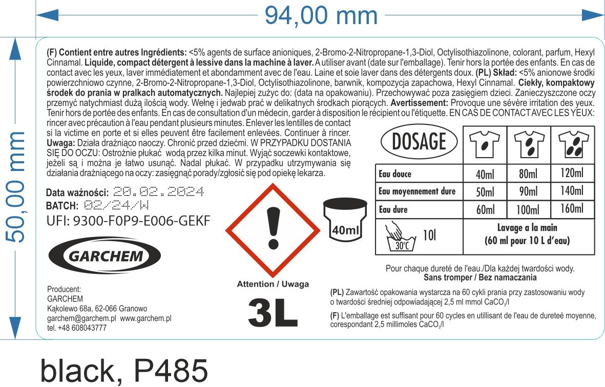 Żel do prania kolorów PERGEL Color – Skuteczność i świeżość w każdym praniu