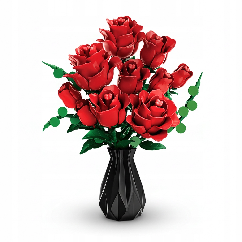 Zbuduj wyjątkowy bukiet czerwonych róż