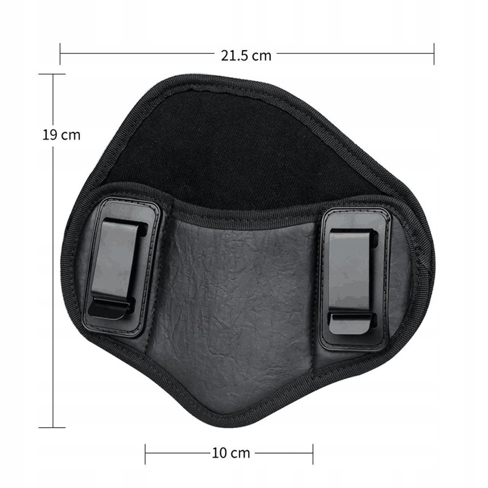 Kompaktowe wymiary dla skrytego noszenia