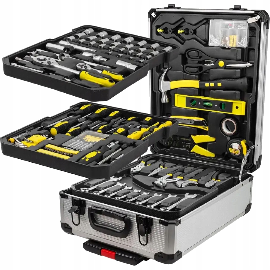 Wysoka jakość narzędzi w walizce na kółkach