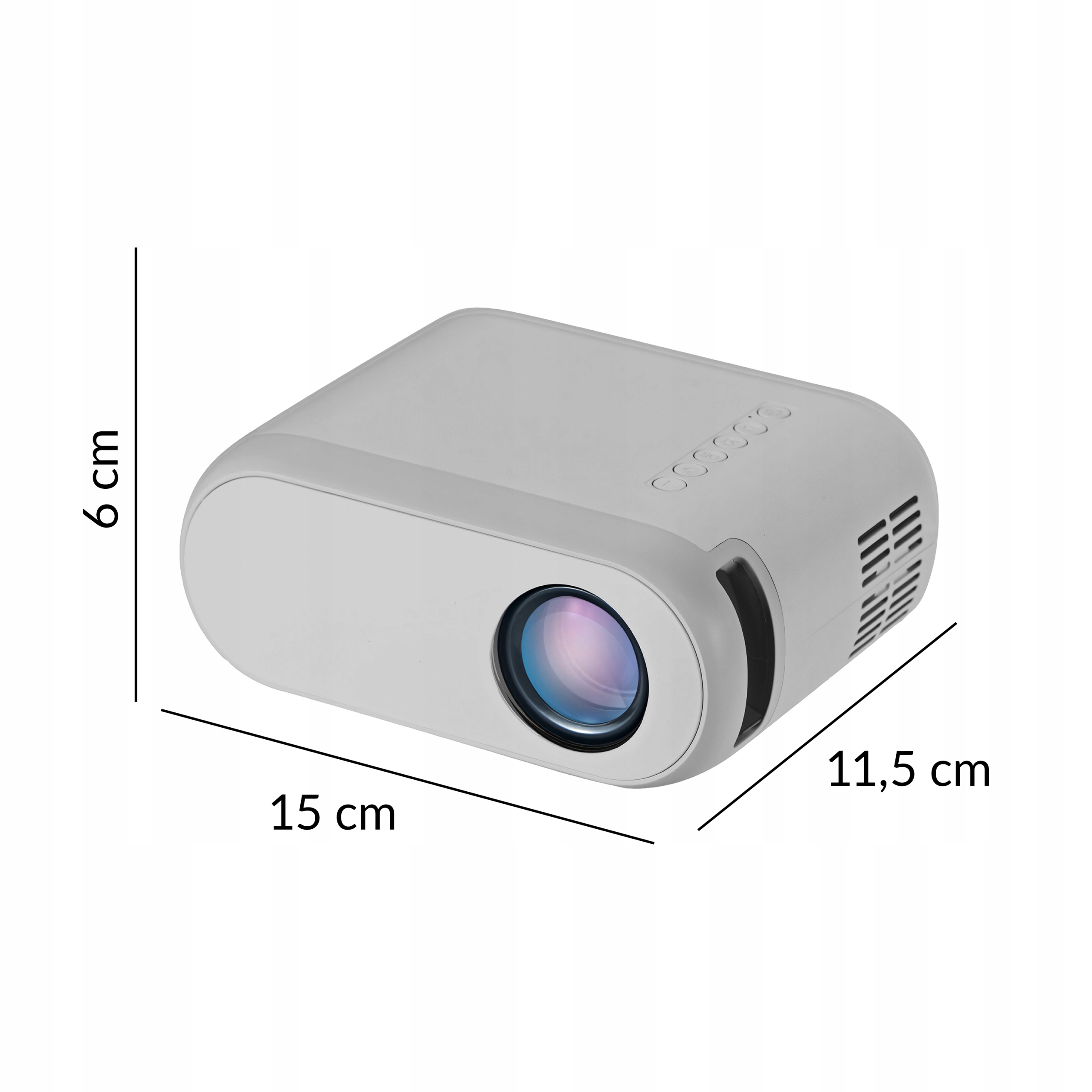 Kompaktowe wymiary – Łatwy w przenoszeniu i przechowywaniu