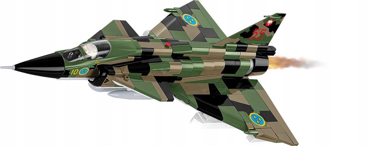 Detale i ruchome elementy modelu Viggen