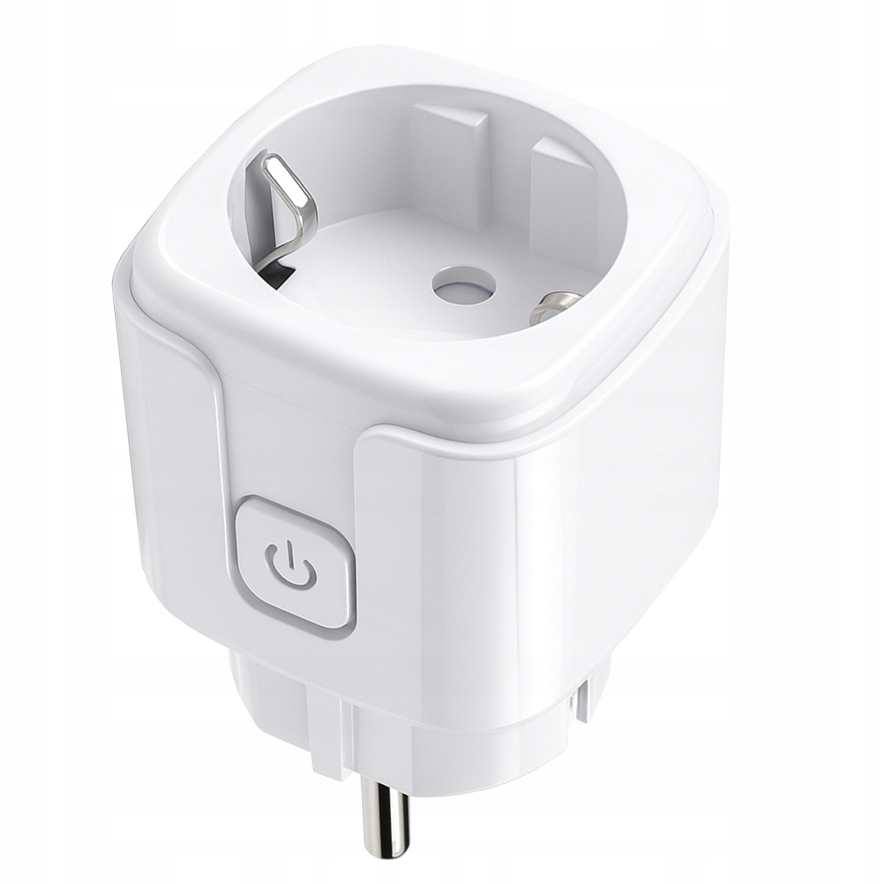 Smart Adapter Gniazdo 230V WiFi Białe OEM (SH-PWWIF-G2) – Nowoczesne rozwiązanie dla Twojego domu