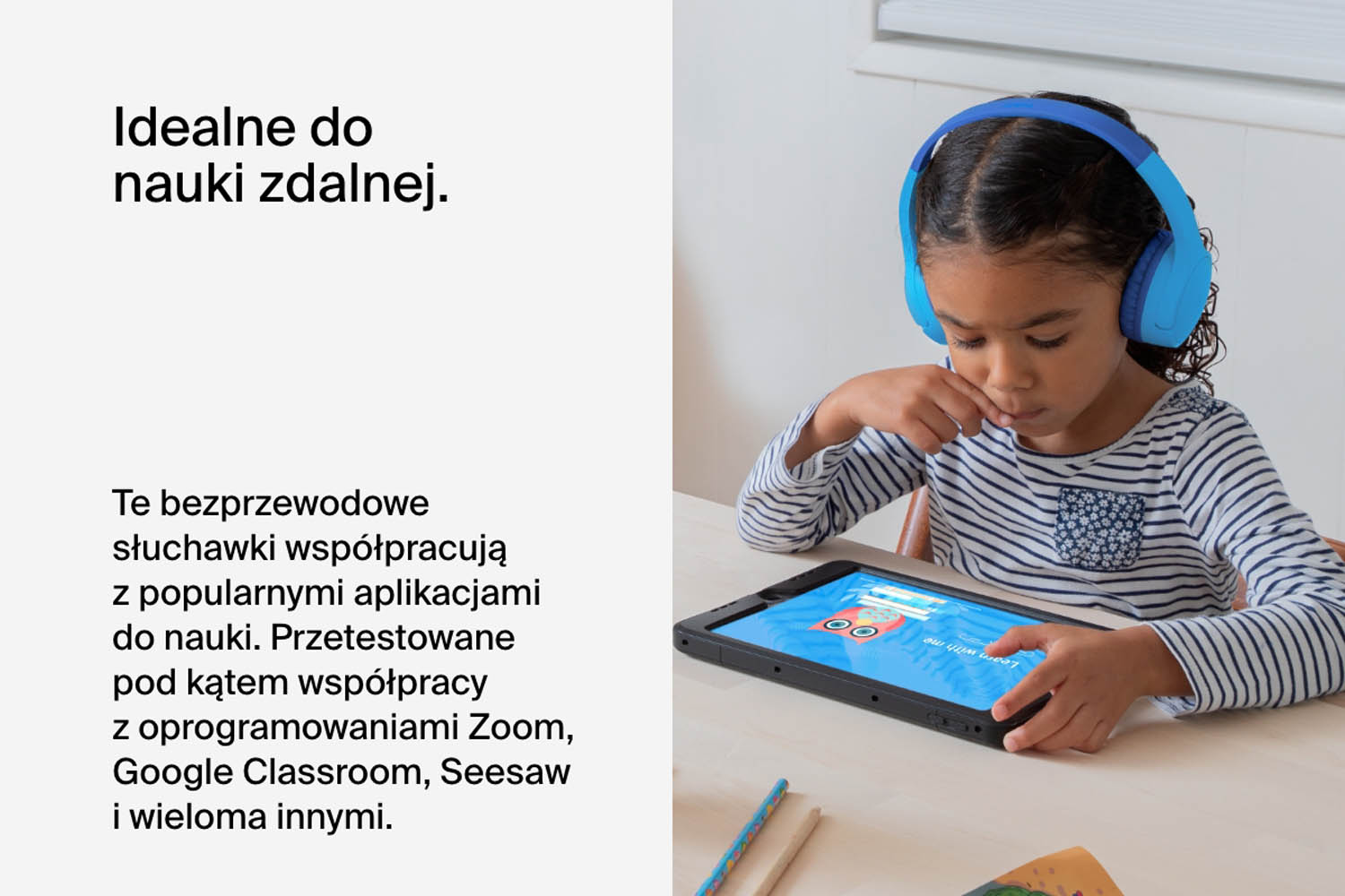 słuchawki idealne do nauki zdalnej
