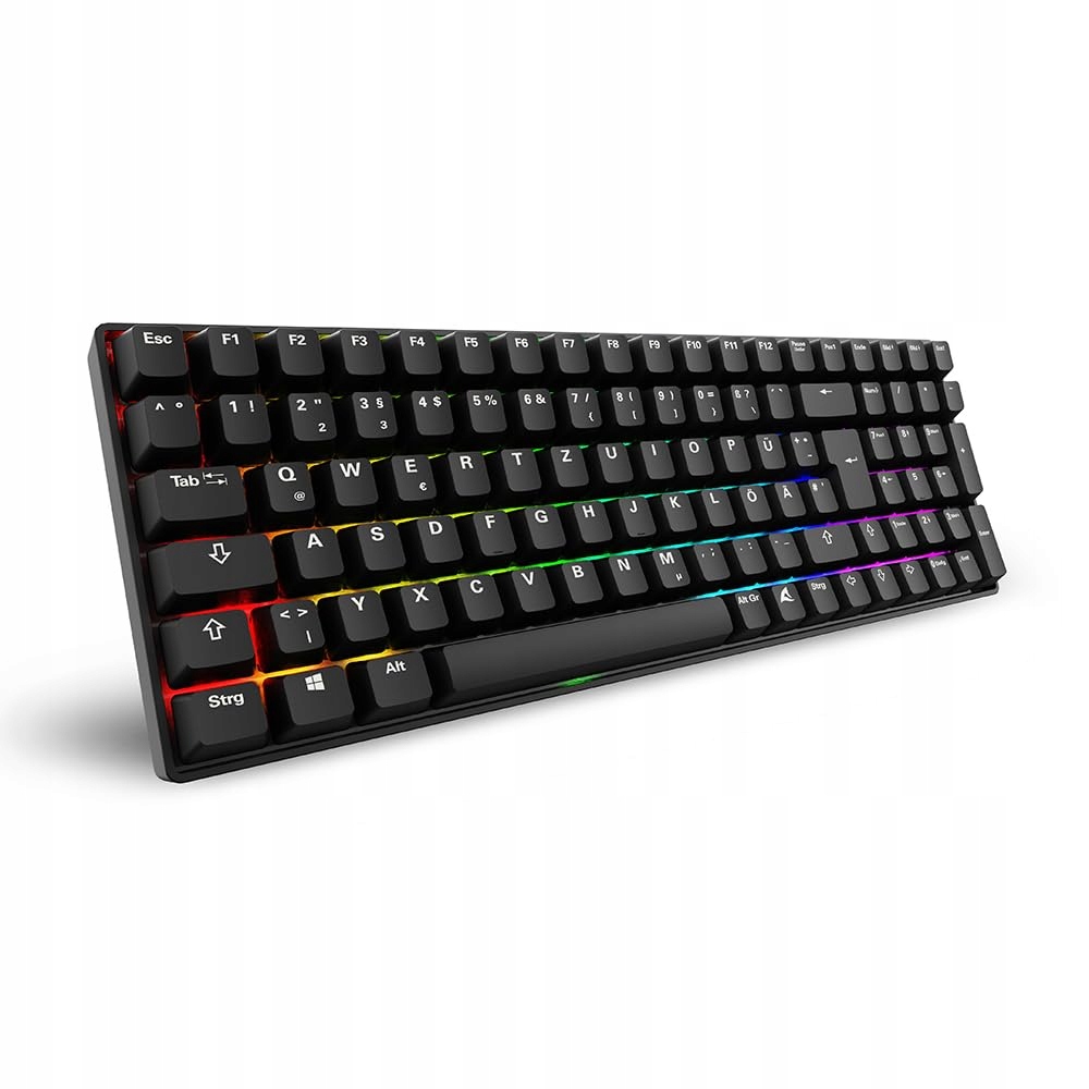 Sharkoon SKILLER SGK50 S2 PBT – Klawiatura mechaniczna z RGB i przełącznikami Gateron G Pro 3.0