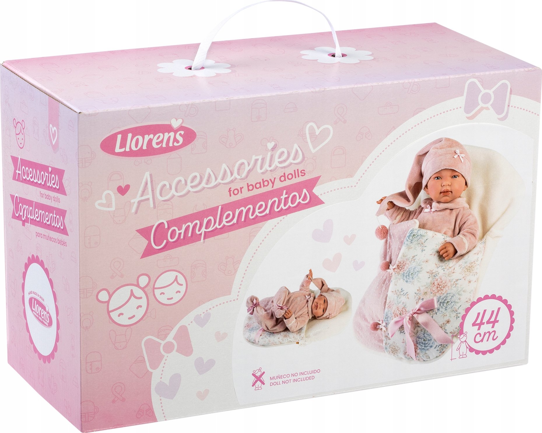 Ubranko Llorens V9-84450 – Stylowe akcesoria dla lalek 44cm