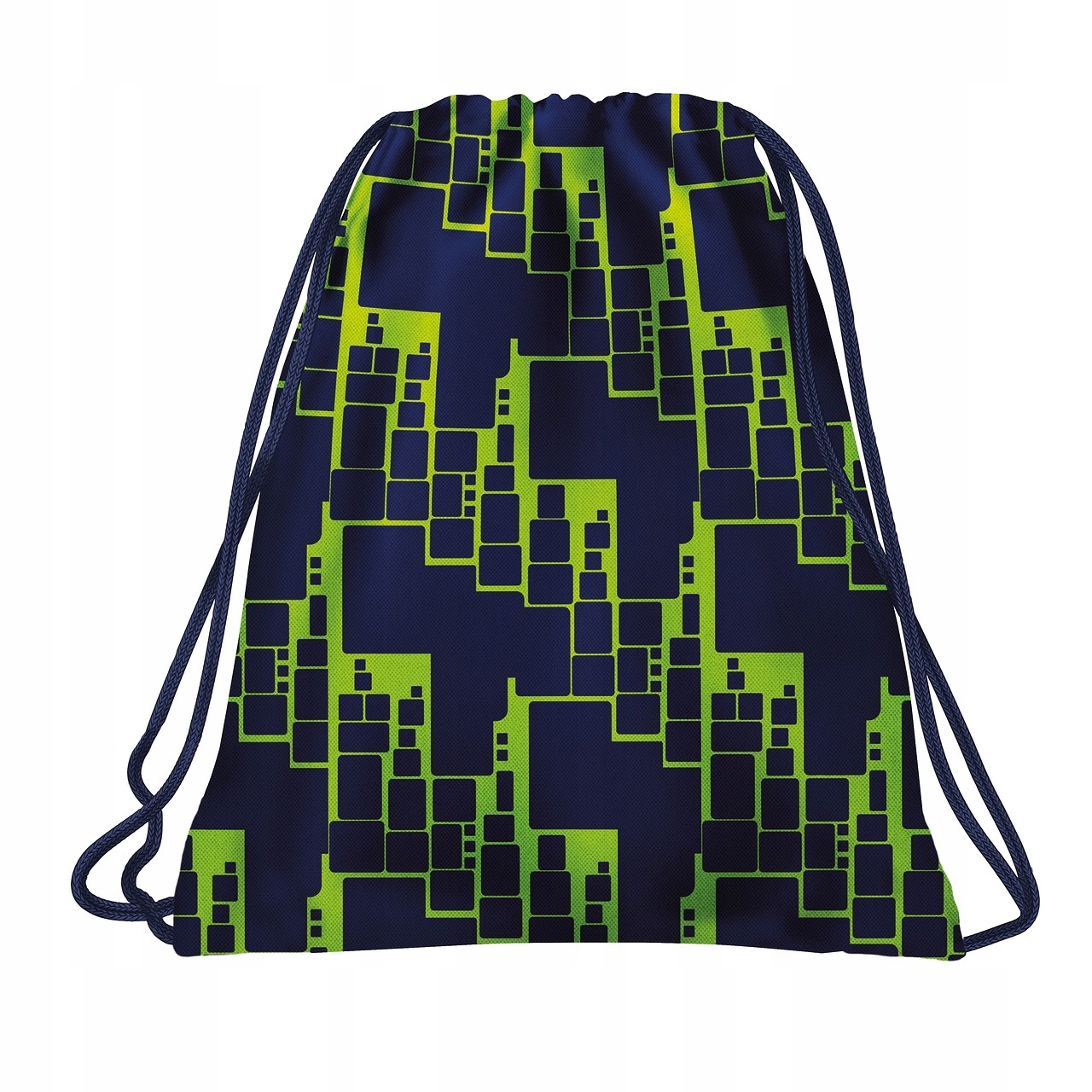 Wyrazisty design w mocnym kontraście granatu i limonki