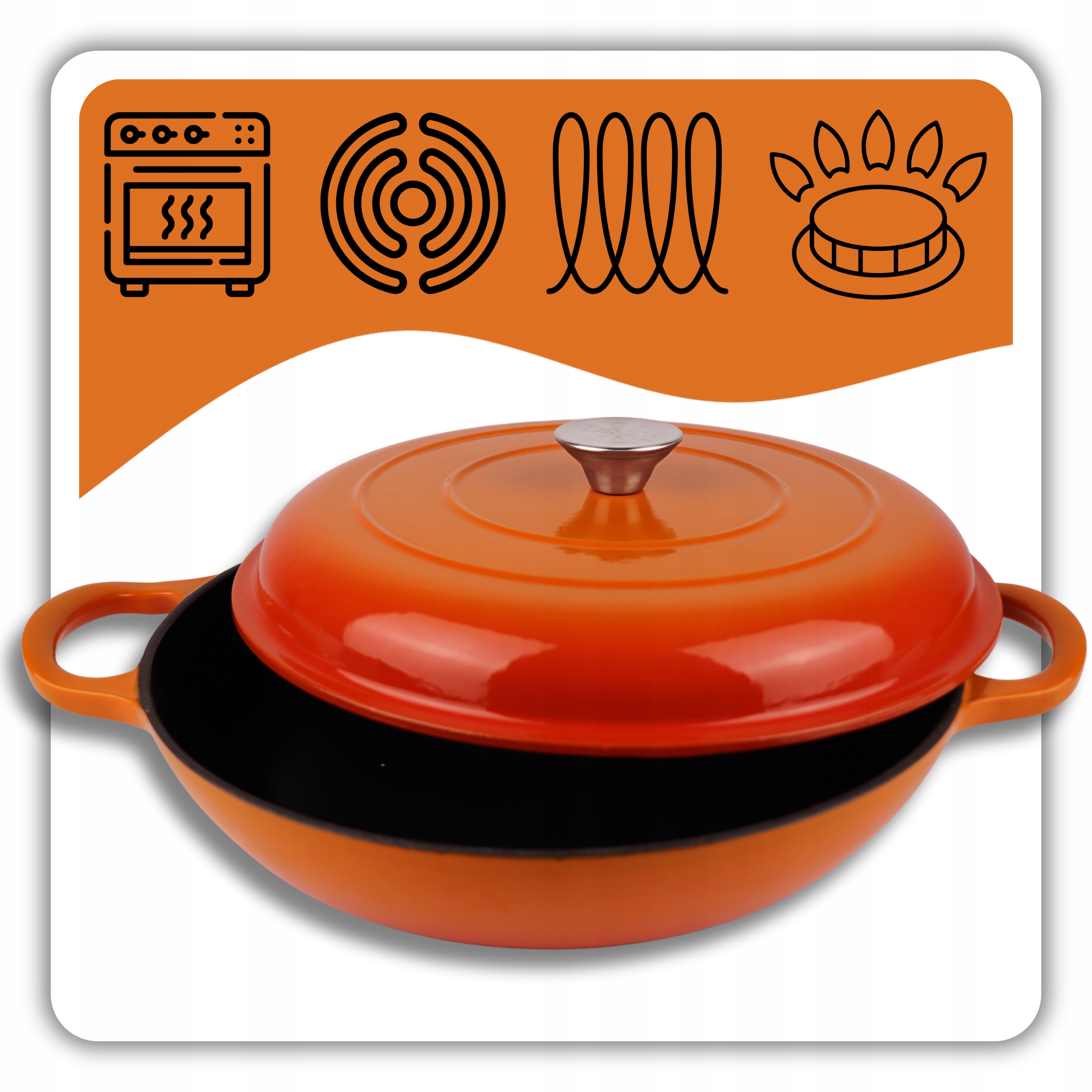 Łatwość Utrzymania Czystości – Emaliowana Powłoka Garnka HAGE