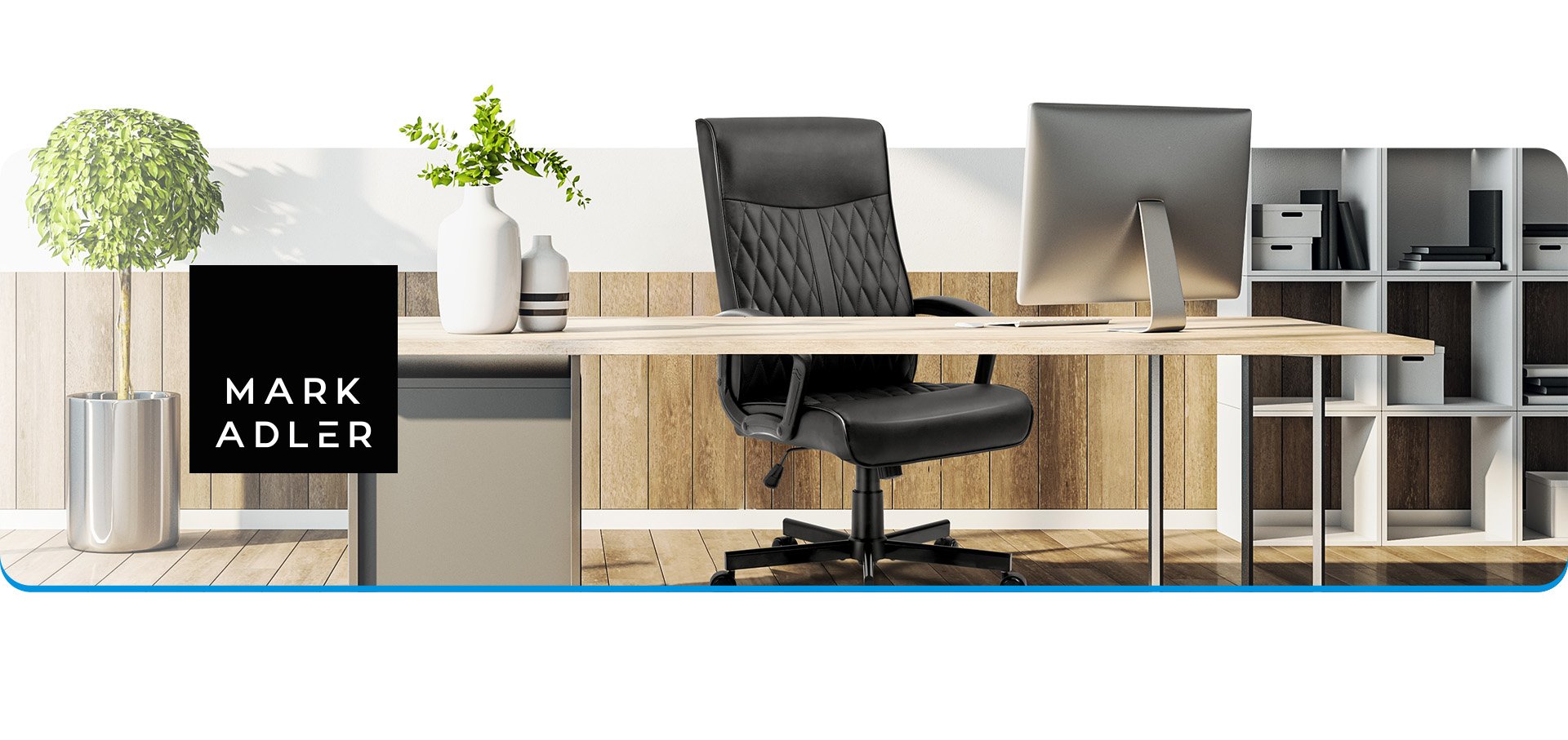 Banner fotela biurowego Mark Adler Boss 3.2