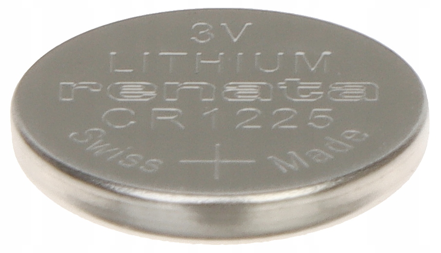 Napięcie i typ baterii – 3 V CR1225