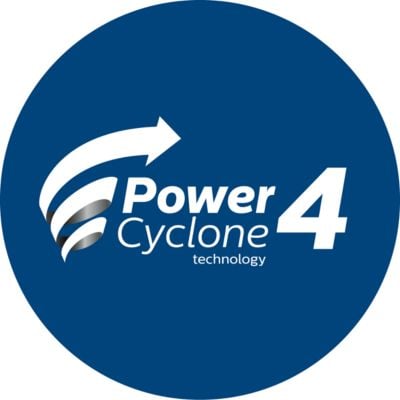 Technologia PowerCyclone zapewnia wysoką wydajność odkurzania