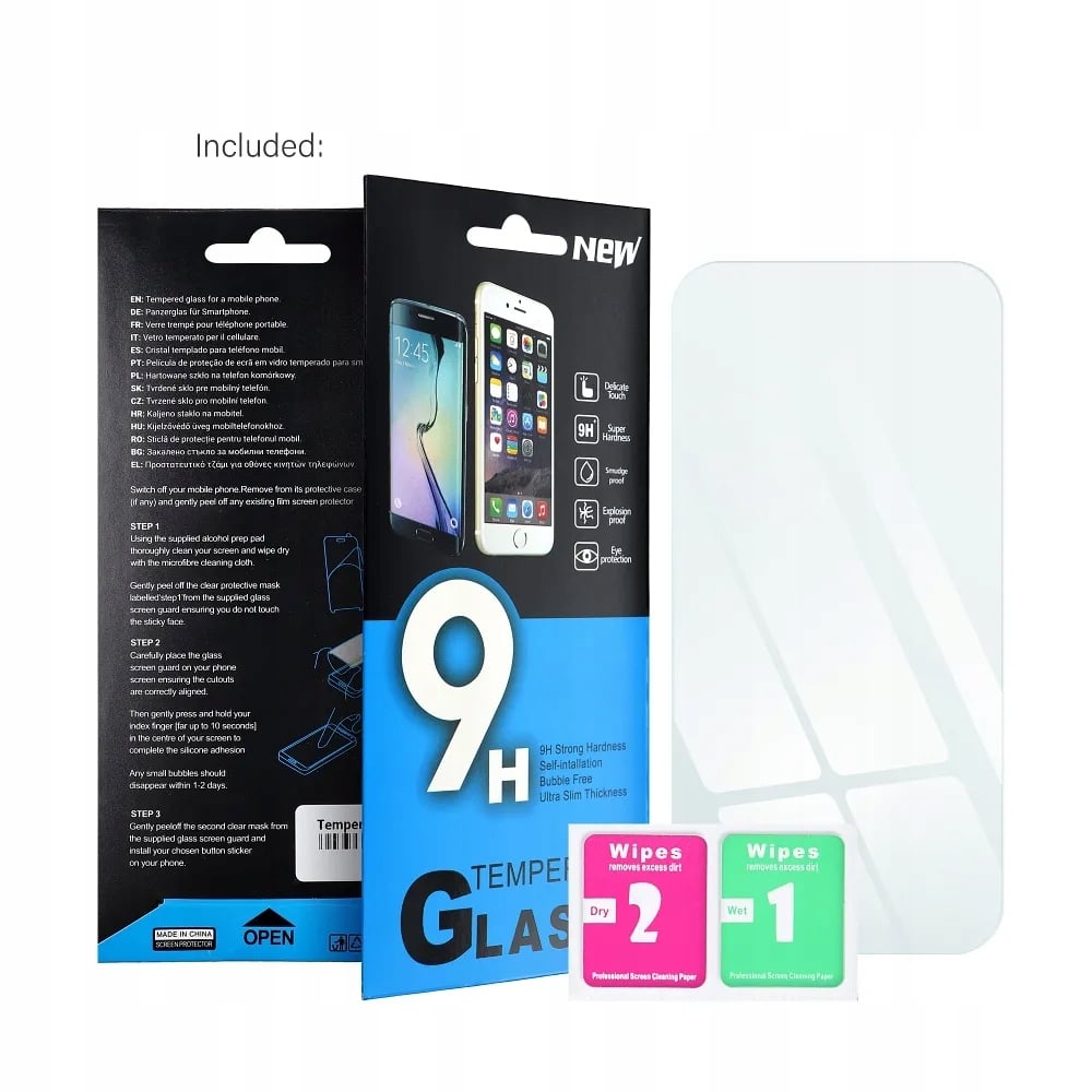 Szkło hartowane Tempered Glass - do Samsung Galaxy A06s – Doskonała ochrona ekranu