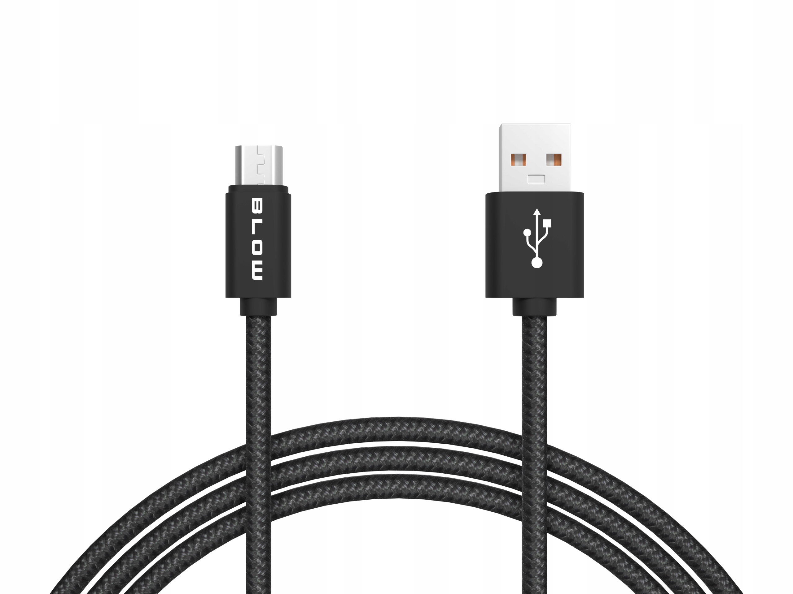 Kabel USB-A - microUSB typ B 1 m Czarny – Wysoka jakość i nowoczesny design