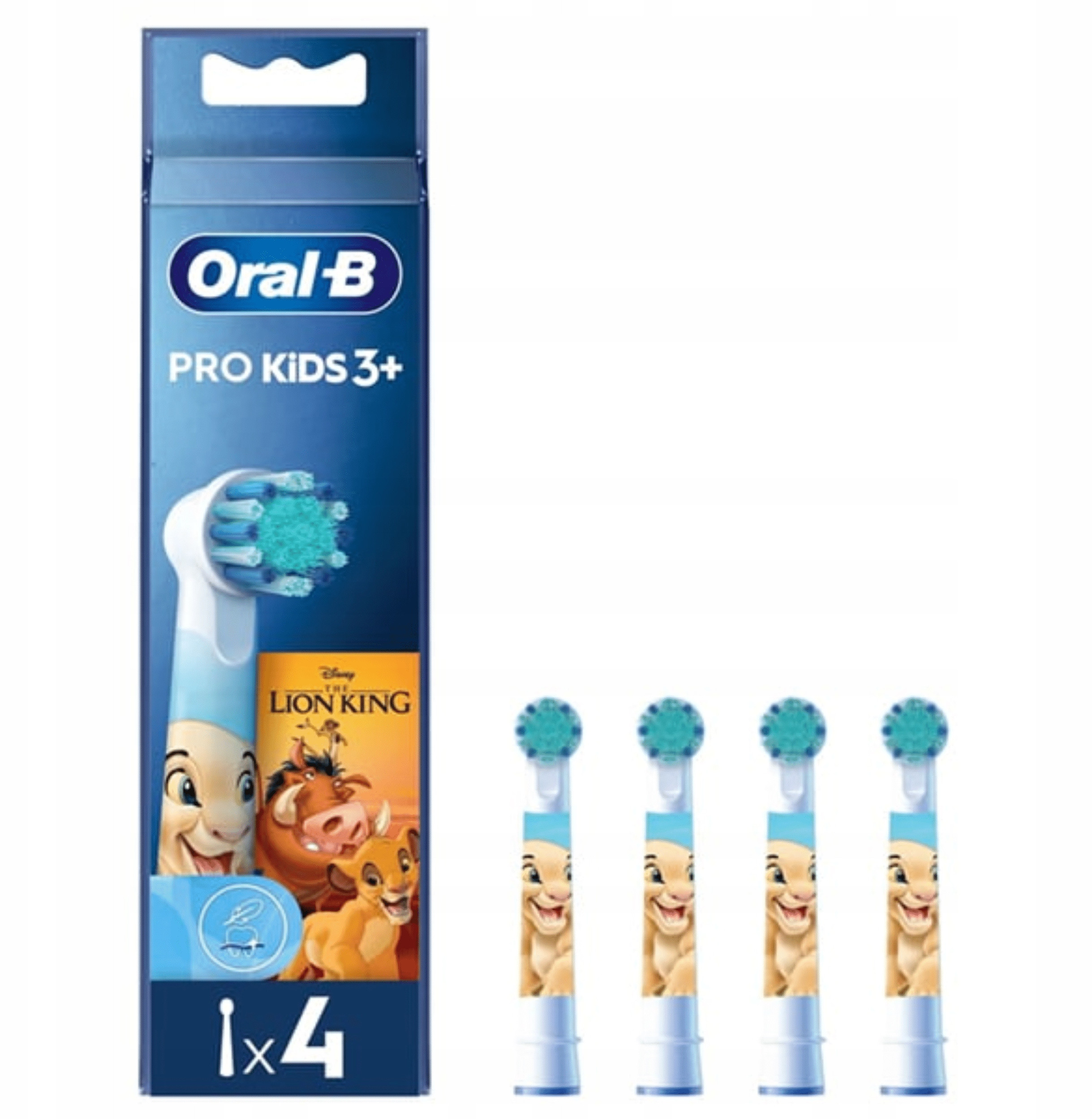 Końcówki do szczoteczki Oral-B Pro Kids Król Lew – Zabawne i skuteczne szczotkowanie dla dzieci