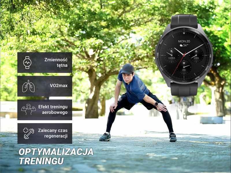 Smartwatch Hama 7010 z wbudowaną nawigacją GPS bez telefonu