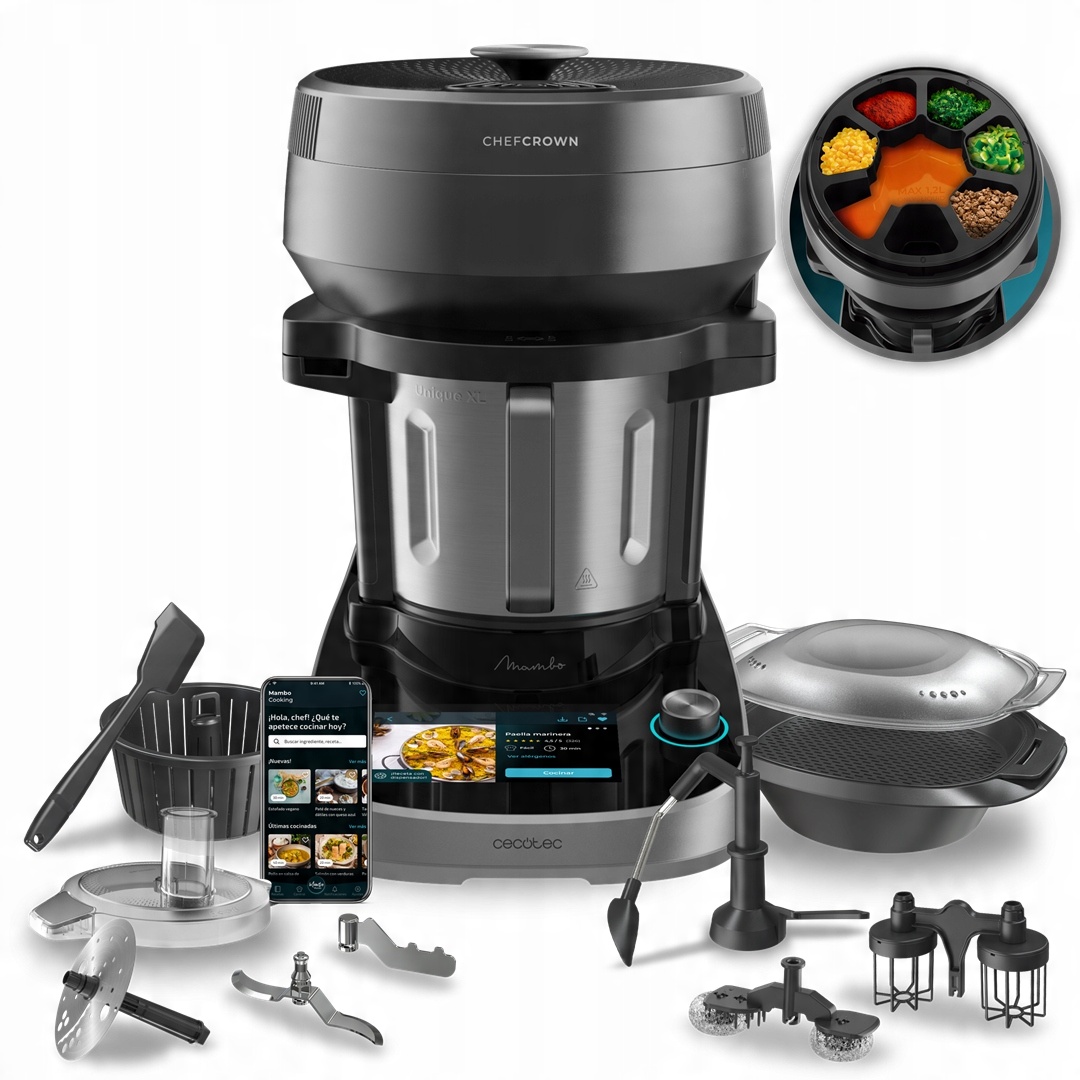 Robot wielofunkcyjny Cecotec Mambo CooKing Unique – Twój niezastąpiony pomocnik w kuchni