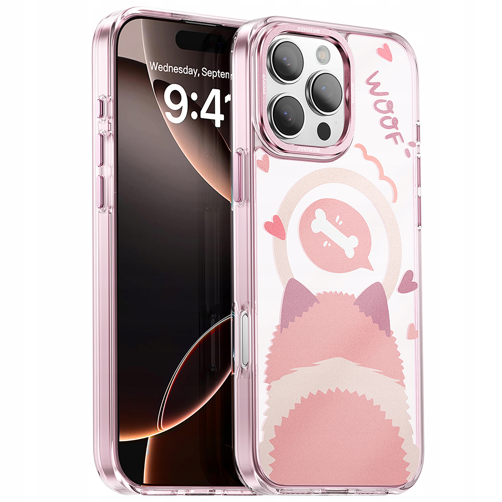 INNOSTYLE ETUI MAGNETYCZNE CASE WZMOCNIONE DO MAGSAFE IPHONE 16 PRO MAX – Styl i ochrona w jednym