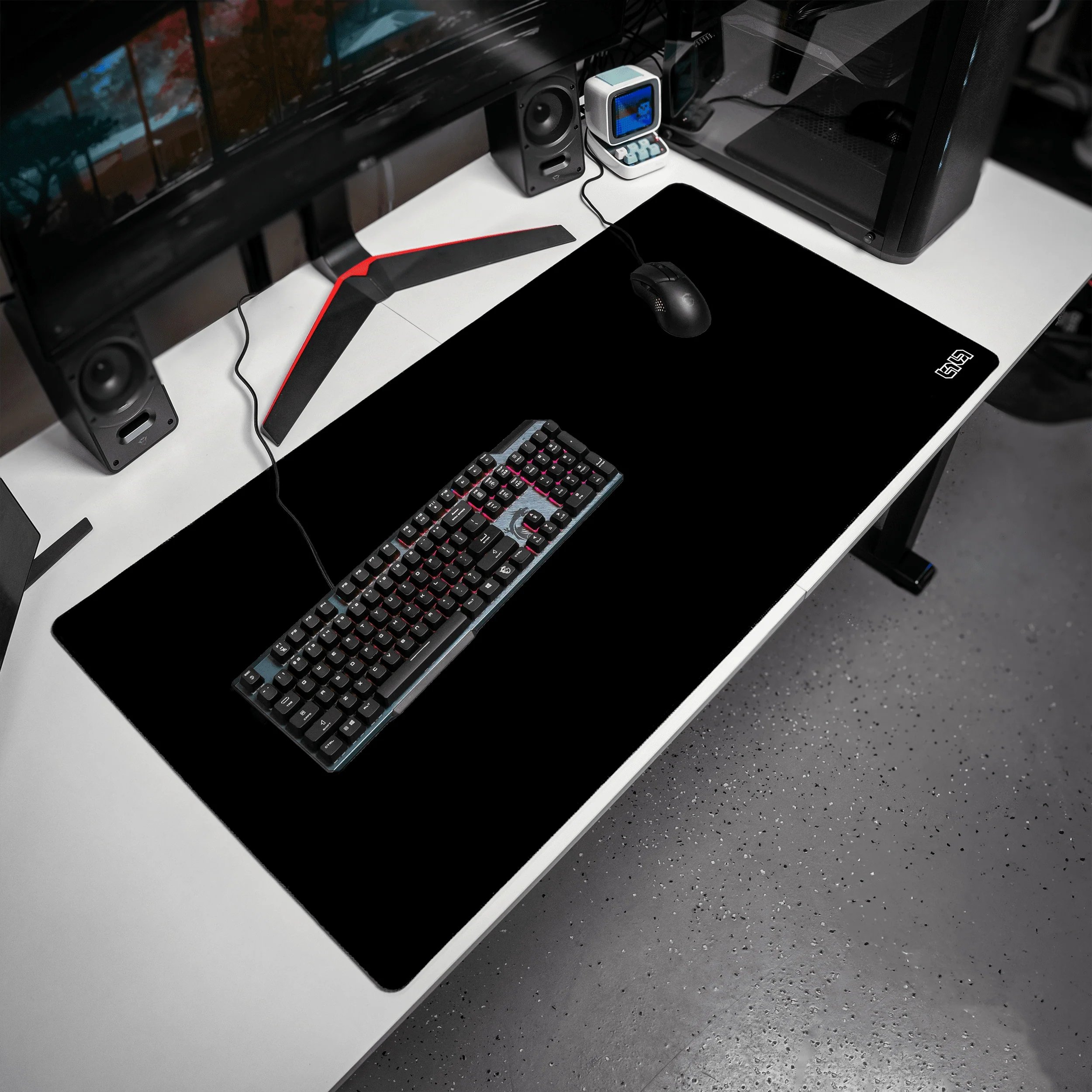 Podkładka Tilt PODKŁADKA POD MYSZKĘ XXL Black 100x50 – Komfort i styl w jednym