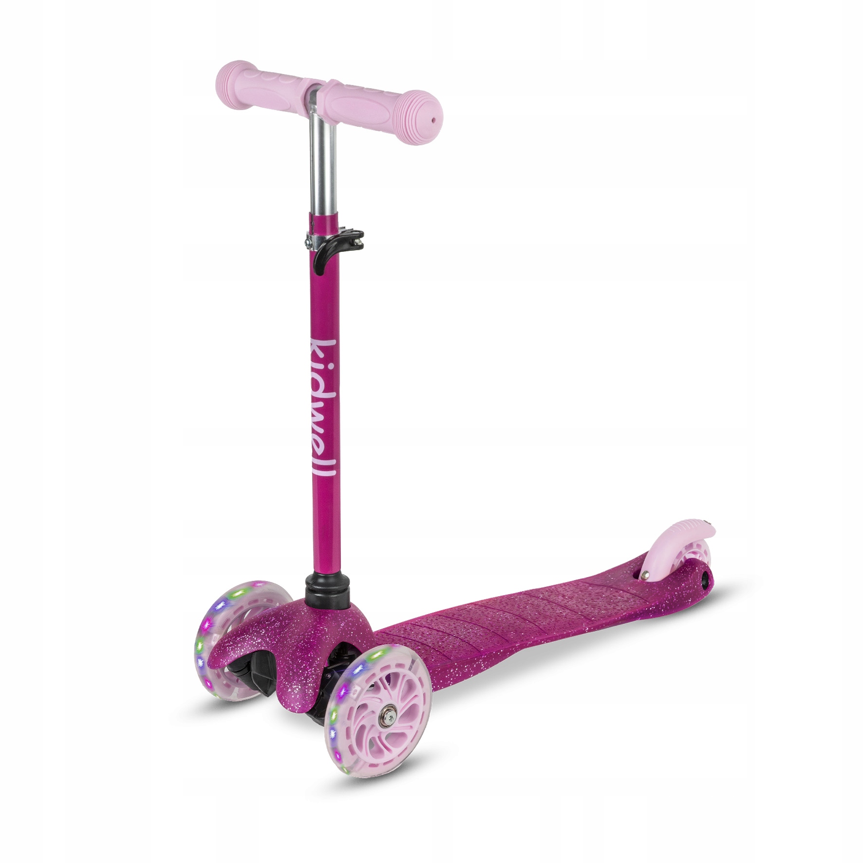 Hulajnoga balansowa Kidwell UNO Glitter Pink – Radość i aktywność na świeżym powietrzu