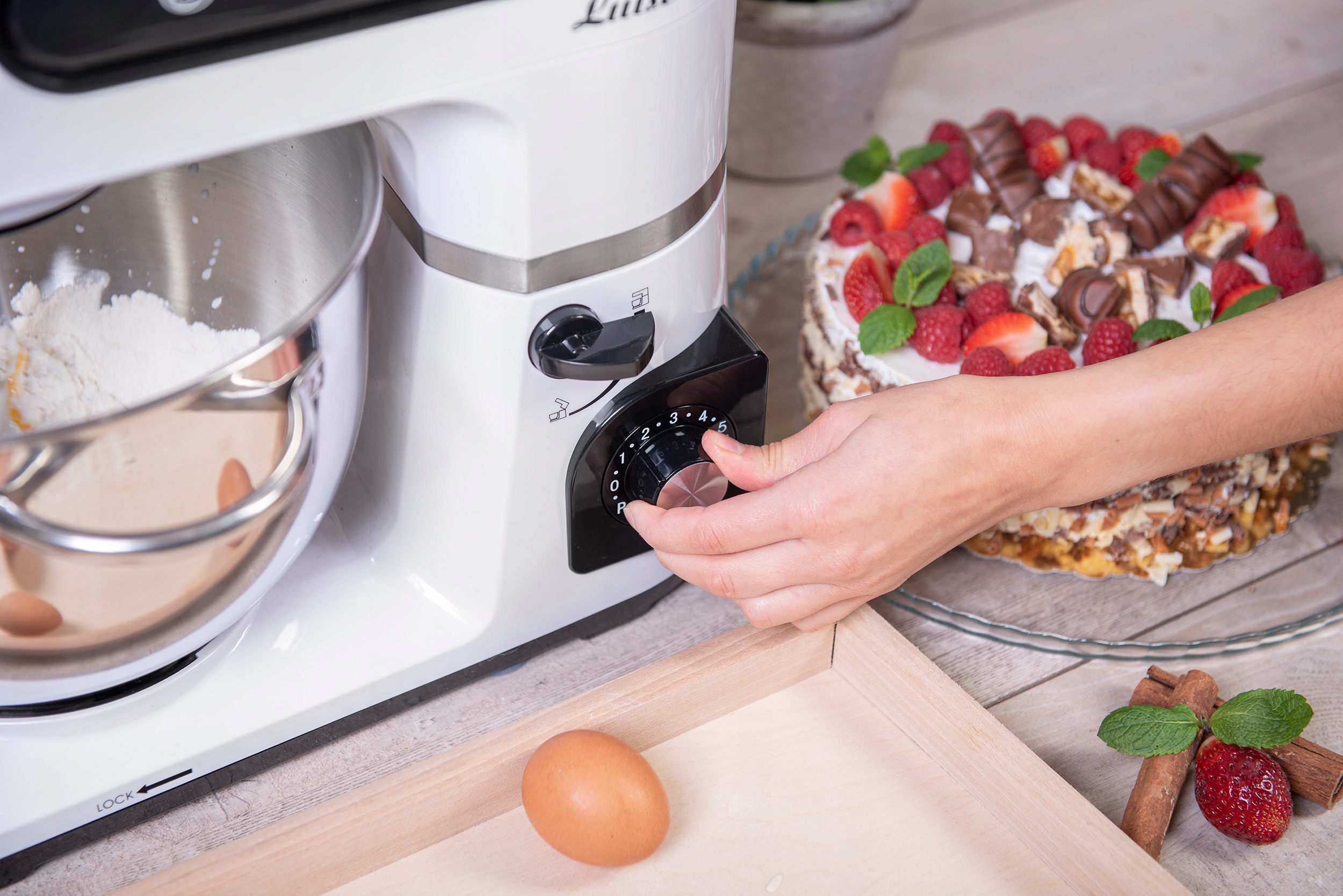 Innowacyjny system obrotowy dla doskonałego wymieszania składników