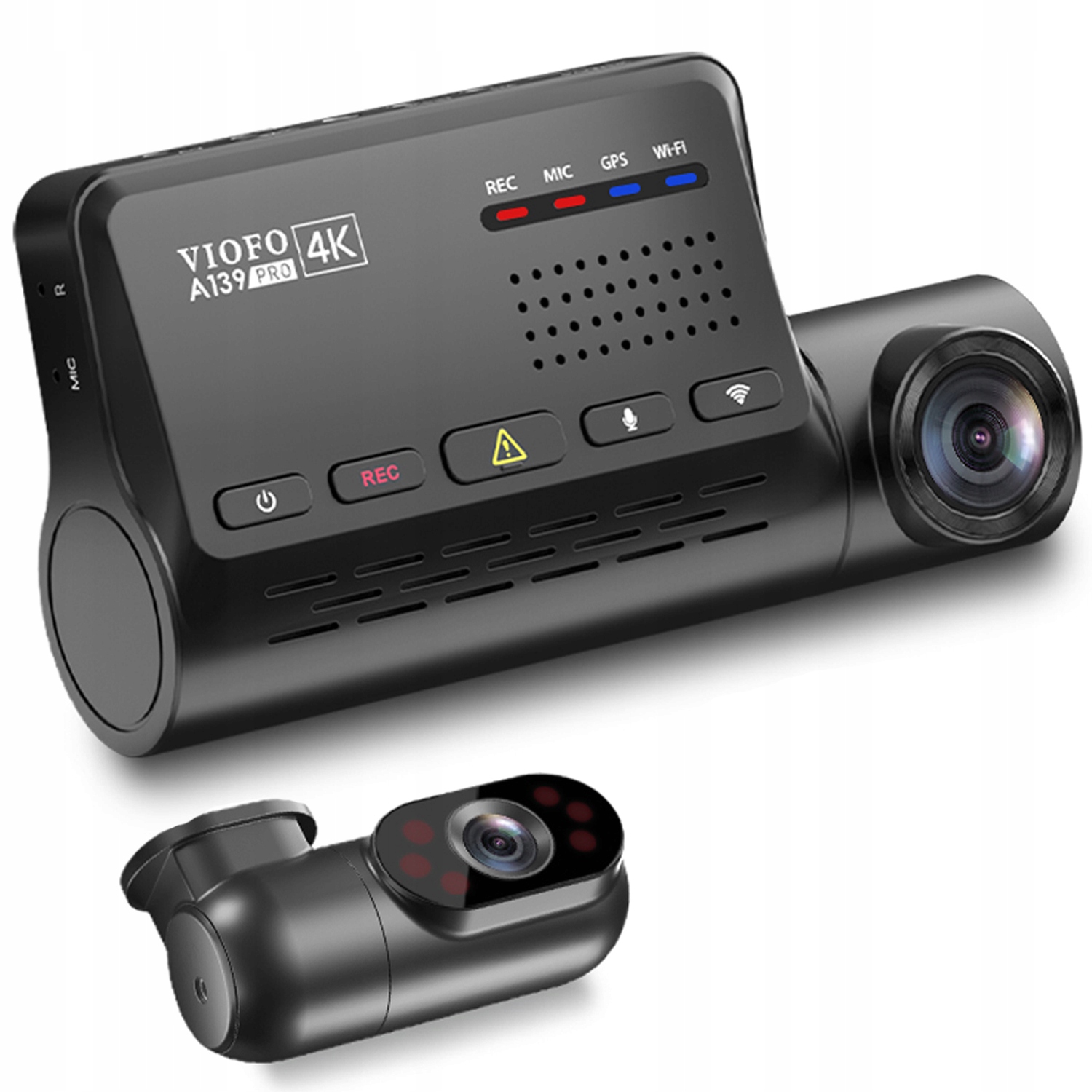 Wideorejestrator VIOFO A139 Pro 2CH-G IR – Twoja kamera samochodowa z 4K i HDR
