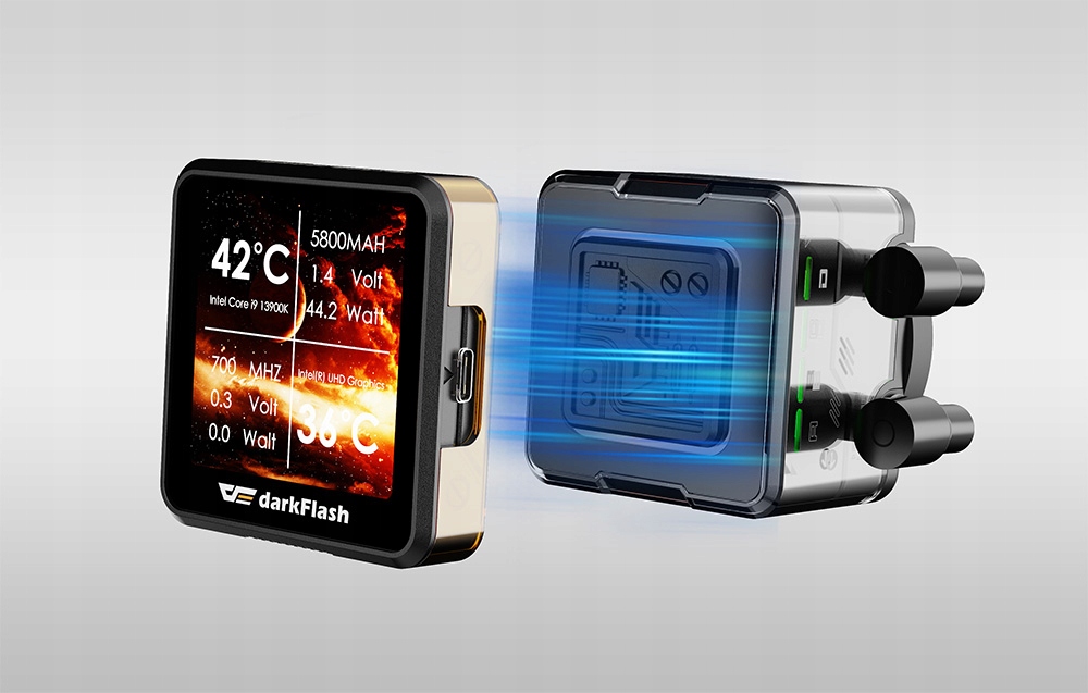 Nowoczesny ekran IPS z funkcją monitorowania