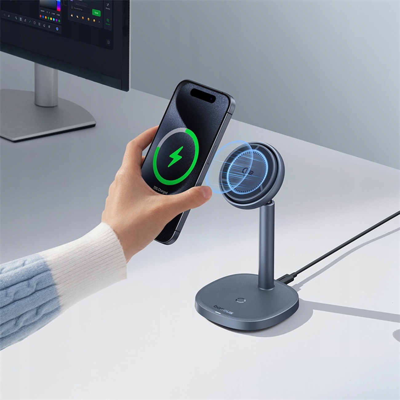 Mocne mocowanie MagSafe dla wygody użytkowania