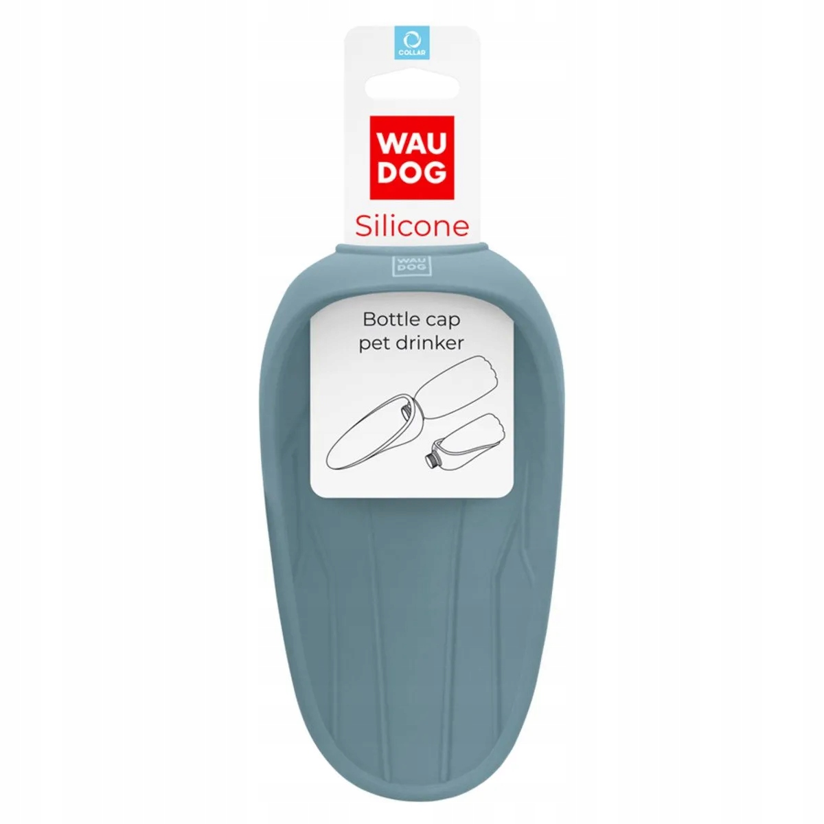 Nakładka Silikonowa WAUDOG na Butelkę do Picia – Idealne rozwiązanie dla Twojego pupila