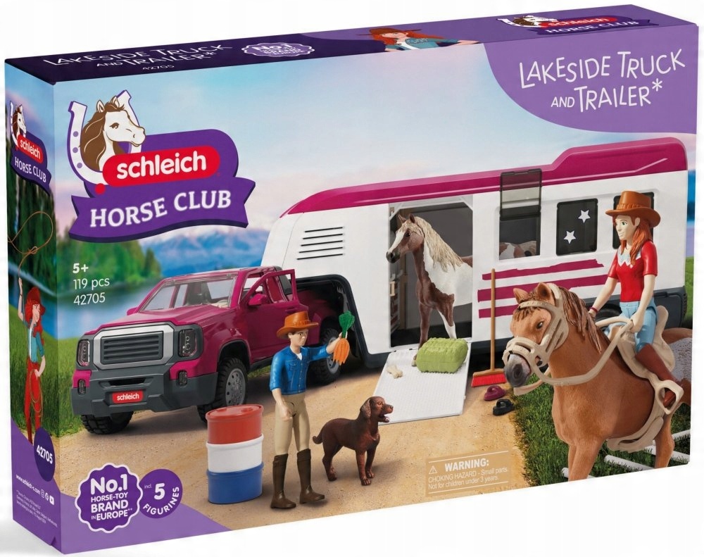 Schleich Lakeside Truck and Trailer – Niezapomniana przygoda z końmi