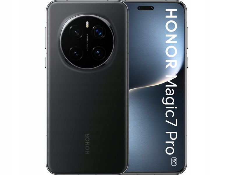 Smartfon Honor Magic7 Pro 5G Dual Sim 12/512GB Czarny – Nowoczesna technologia w Twojej dłoni