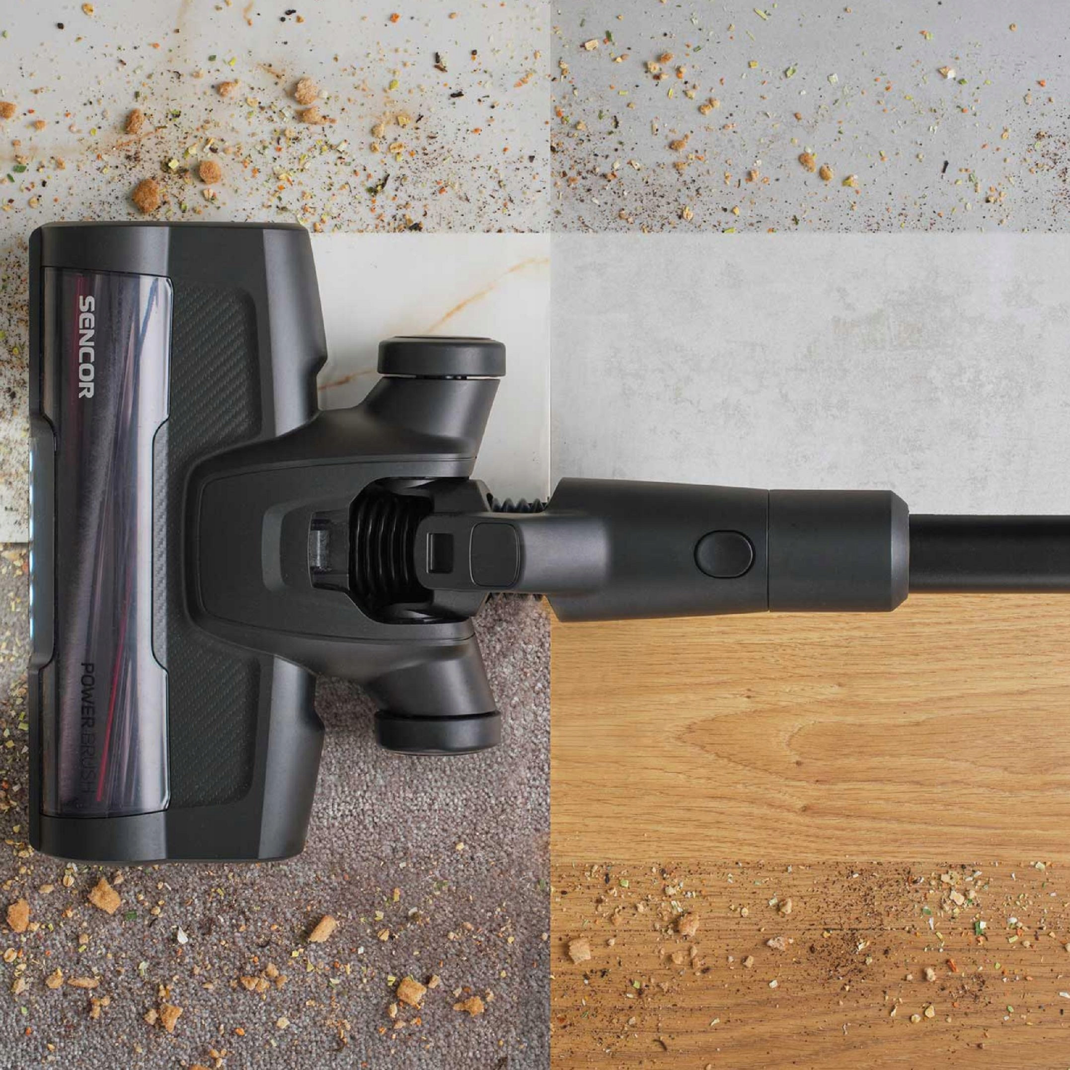 Pojemność zbiornika na kurz i bezworkowa konstrukcja