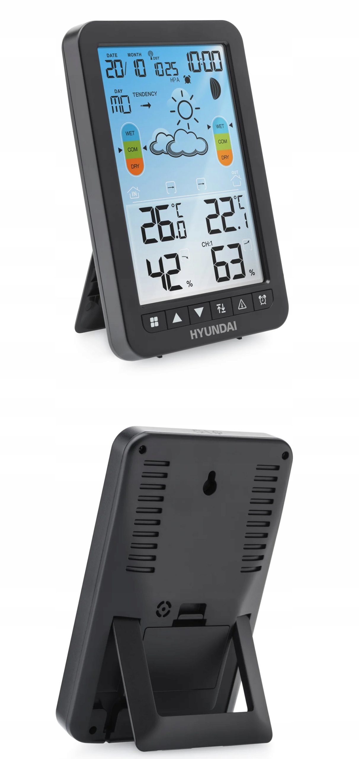 Animowana prognoza pogody – Wnętrze i zewnątrz pod kontrolą