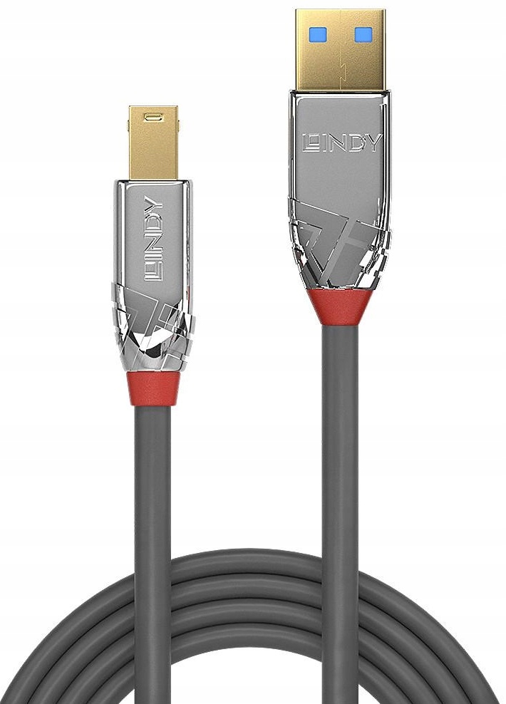 Kabel USB 3.0/3.1 A-B Lindy Cromo Line 36662 – Wysoka jakość i niezawodność