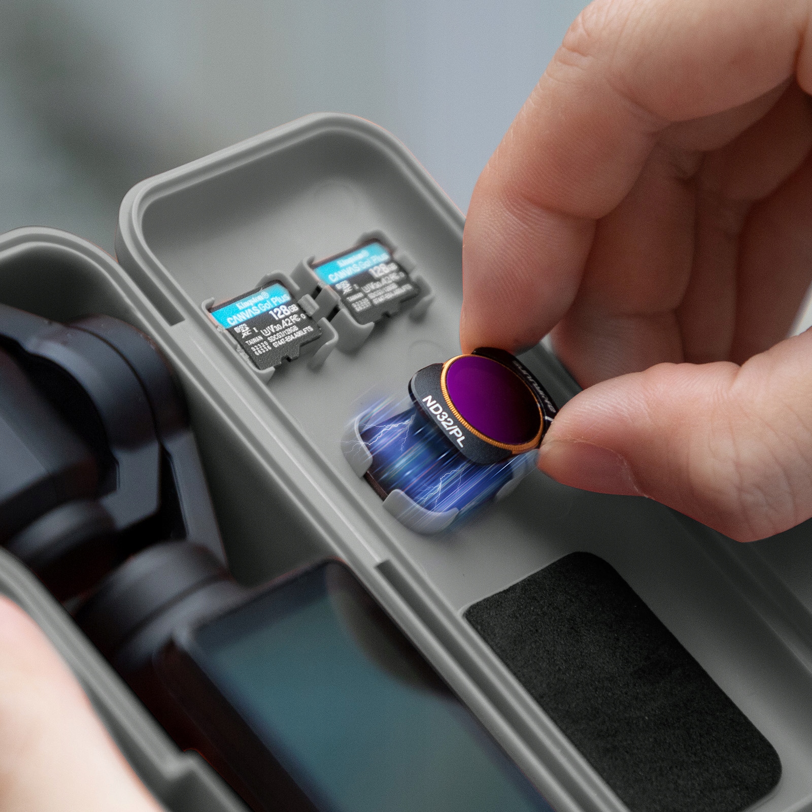 Lekka i poręczna konstrukcja – tylko 60 g