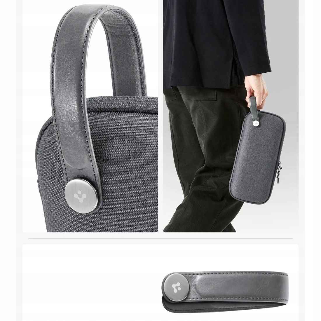 Wewnętrzna kieszeń na 10 gier i lokalizator