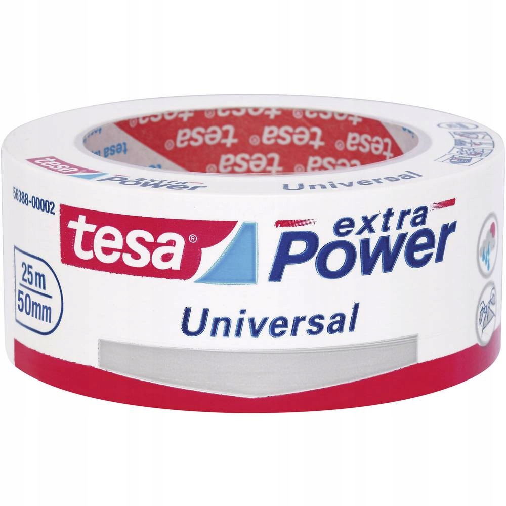 Taśma materiałowa tesa extra Power Universal 25m x 50mm – Niezawodna pomoc w każdym domu