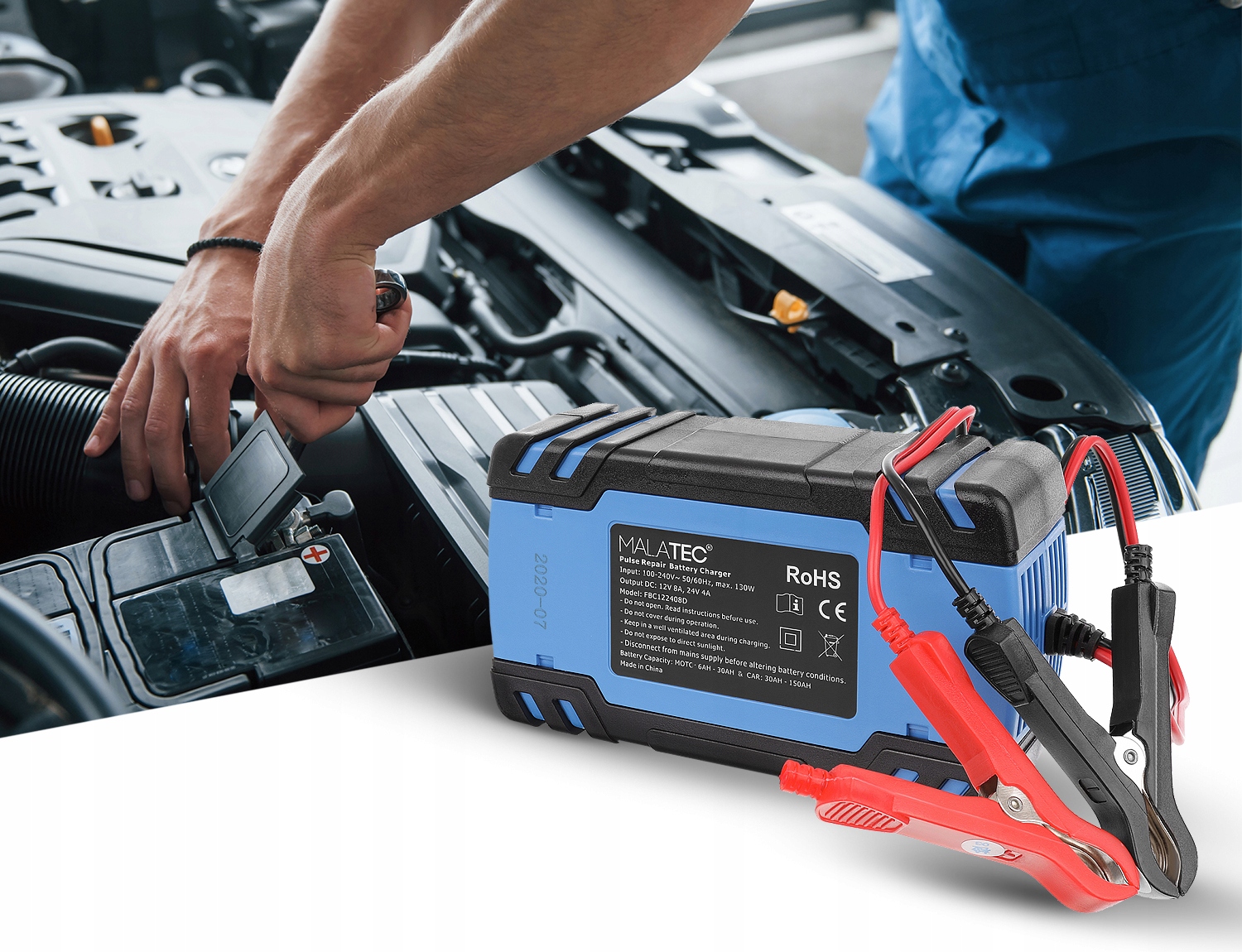 Wbudowany wyświetlacz LCD – bieżące informacje o ładowaniu