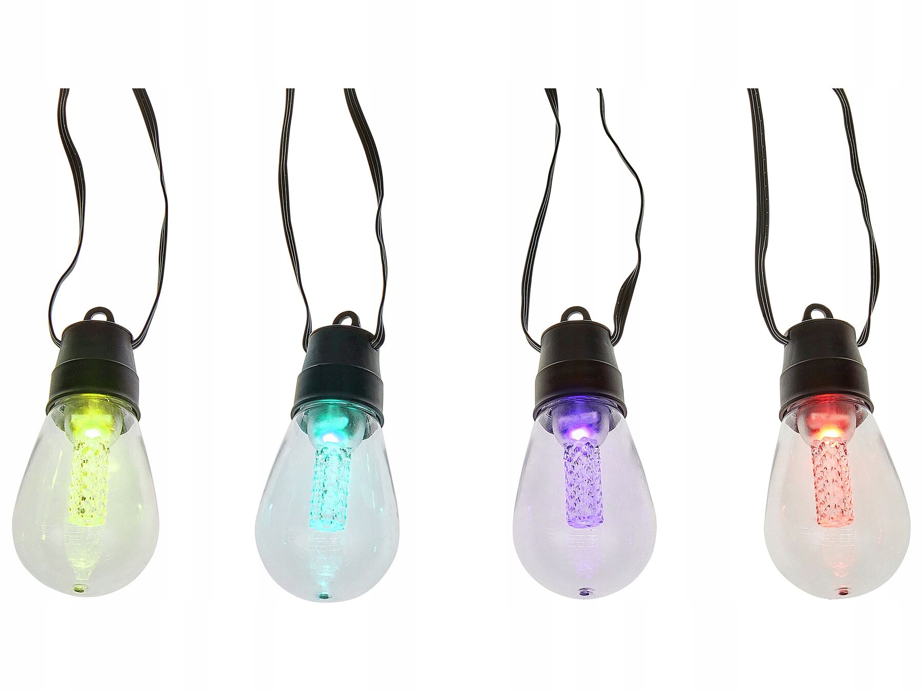 Girlanda świetlna ogrodowa kolorowa 15 x G40 Smart LED 11.5 m IP 44 ITILLEQ – Stwórz magiczną atmosferę w swoim ogrodzie