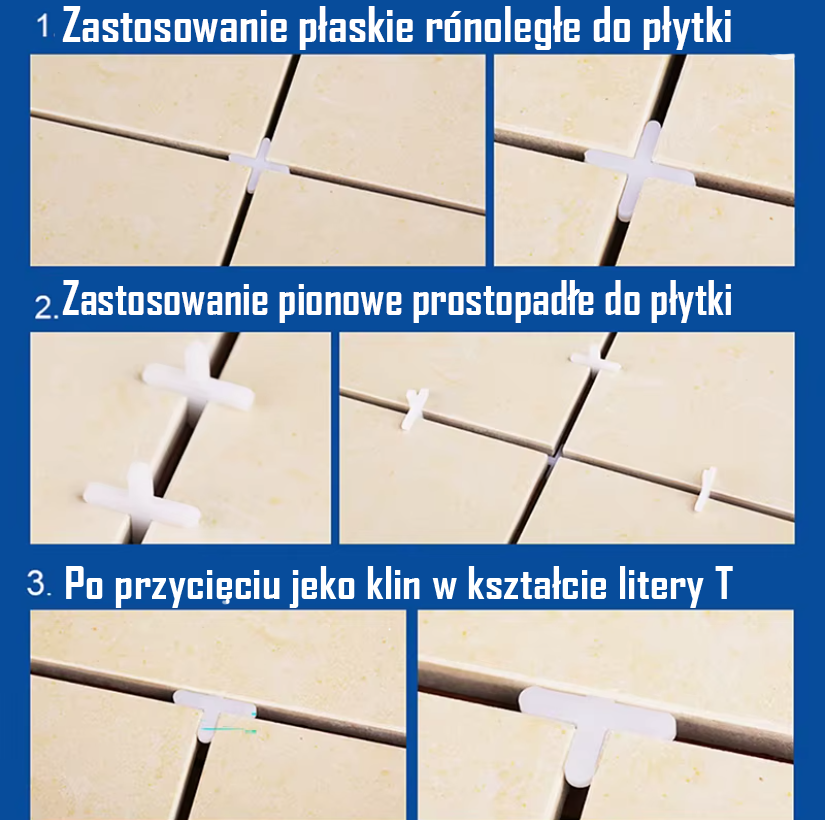 Zastosowanie krzyżyków dystansowych – Podłogi, ściany, tarasy i więcej
