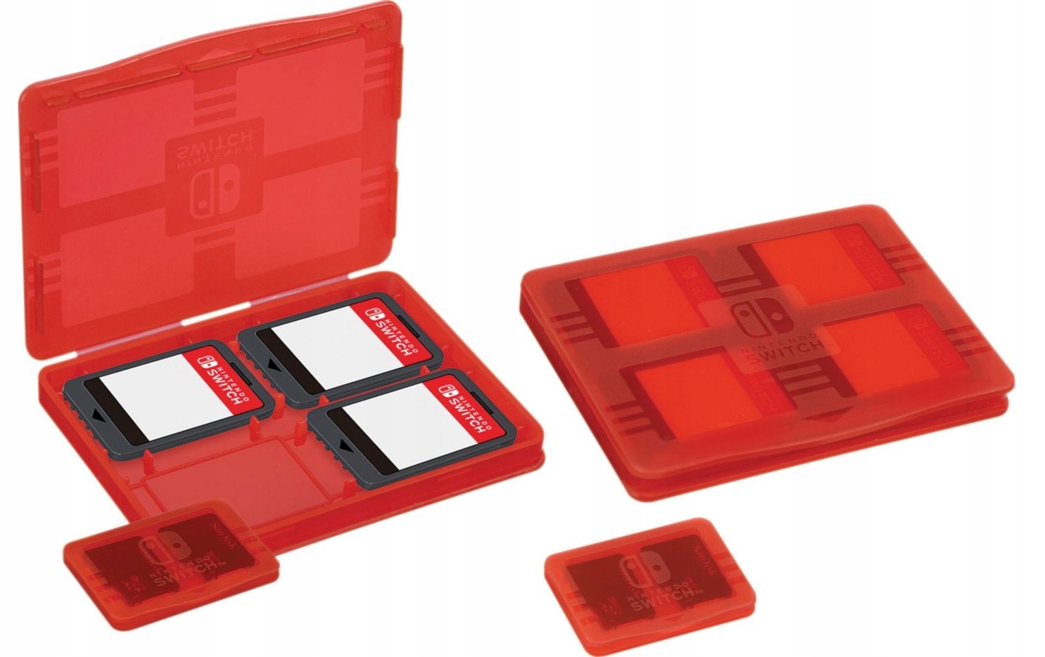 Przechowywanie gier i kart Micro SD